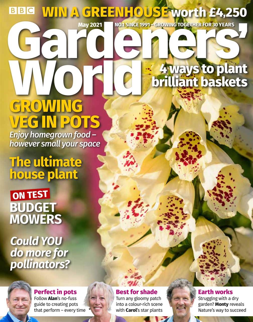 BBC Gardeners’ World Magazine Preview Pages