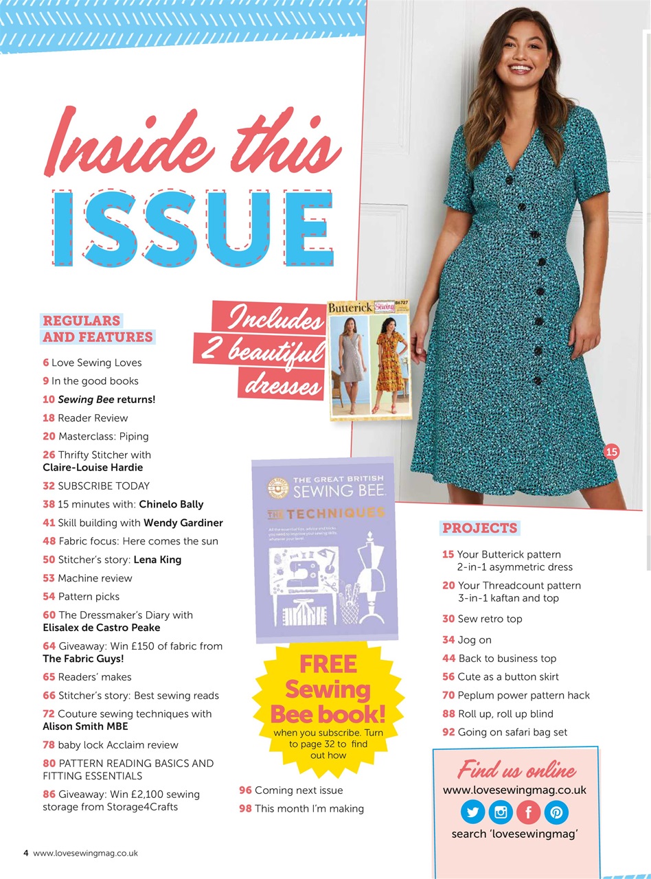 Love Sewing Preview Pages