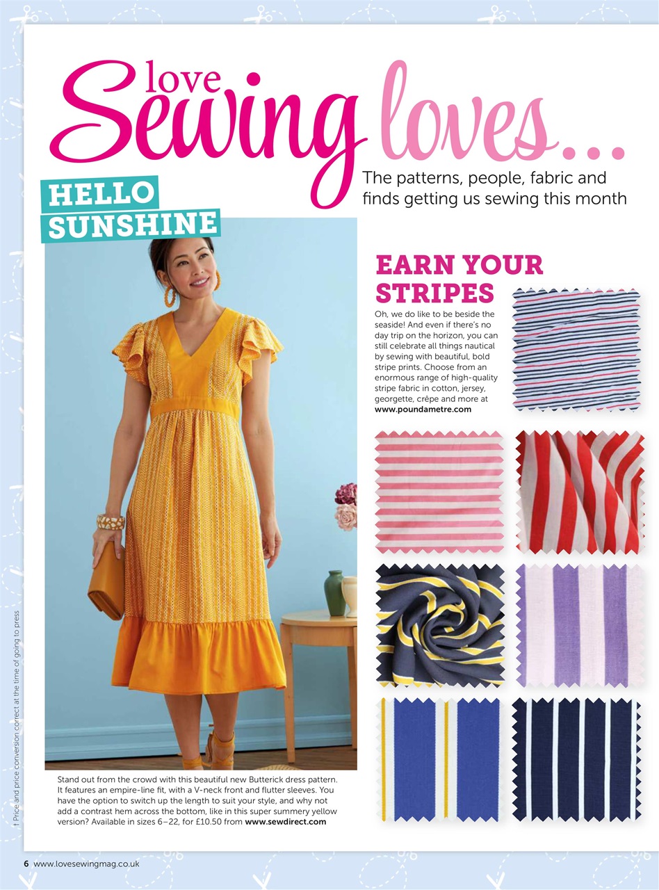 Love Sewing Preview Pages