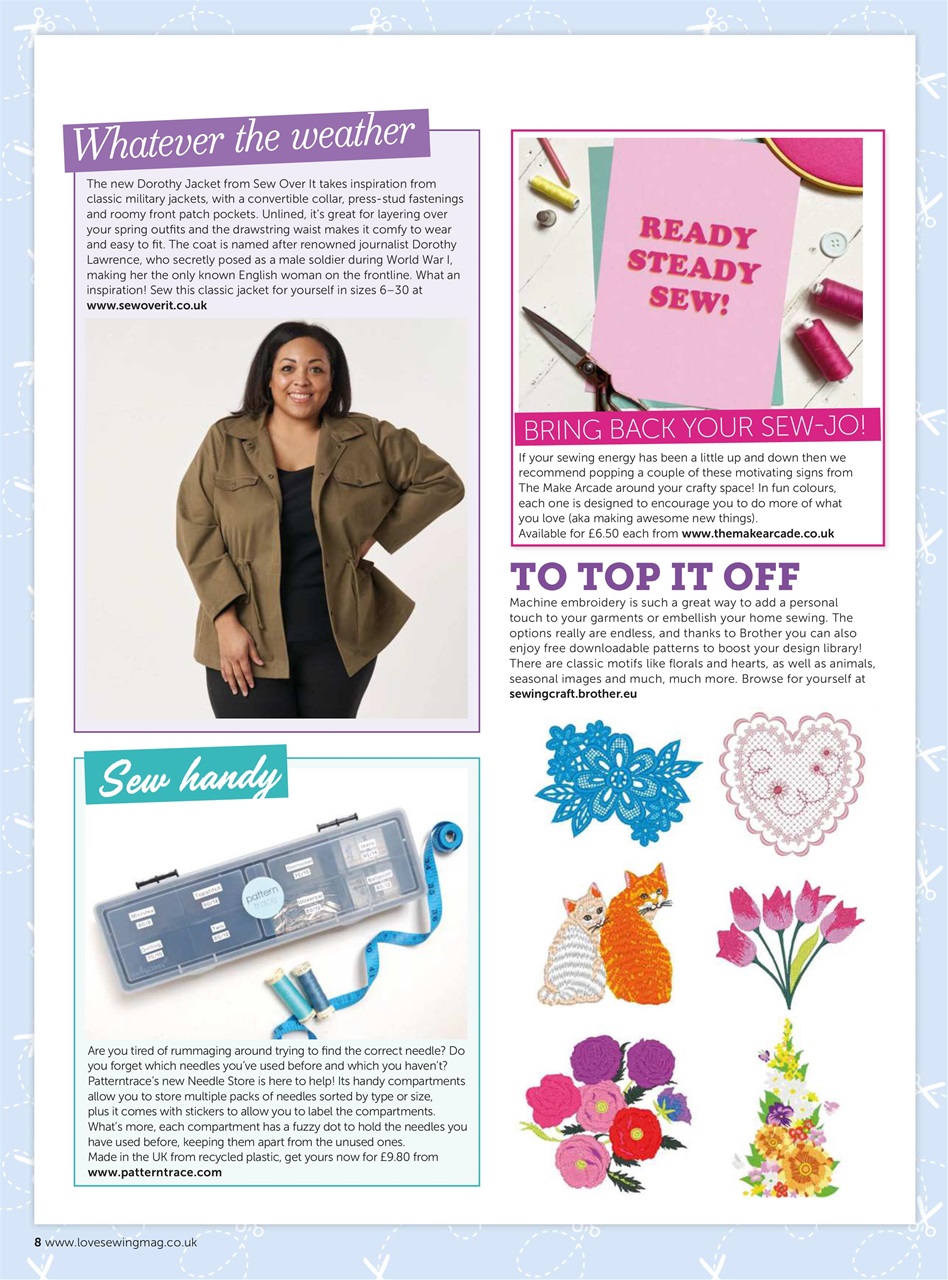 Love Sewing Preview Pages