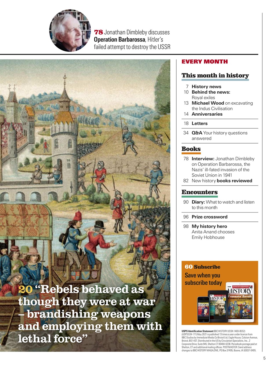 BBC History Magazine Preview Pages