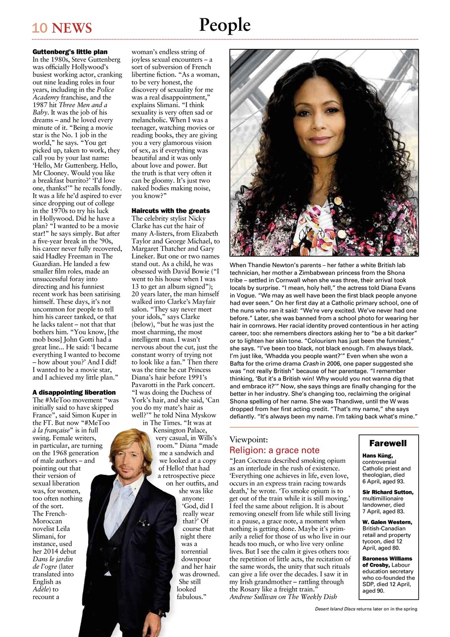 The Week Preview Pages