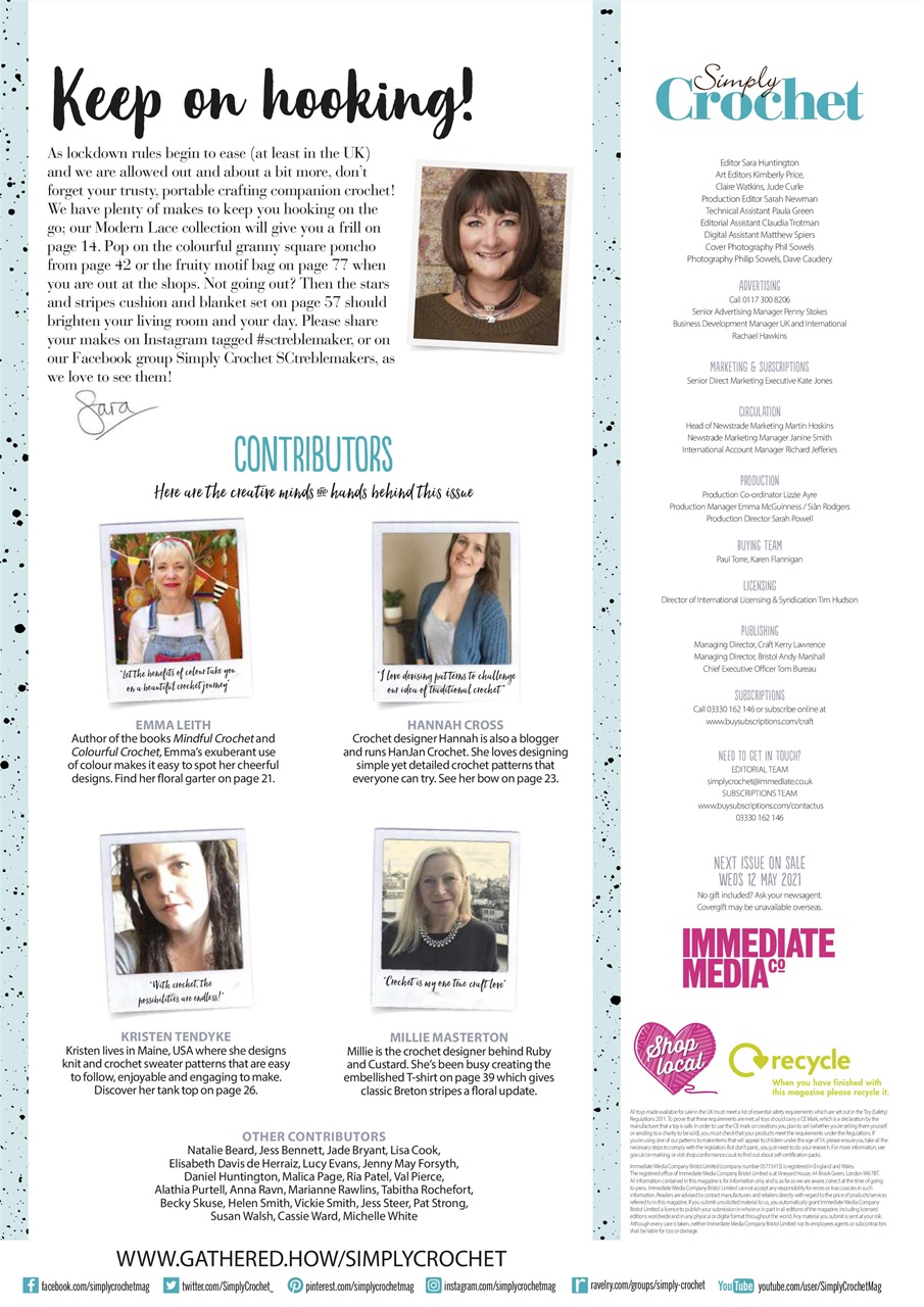 Simply Crochet Preview Pages