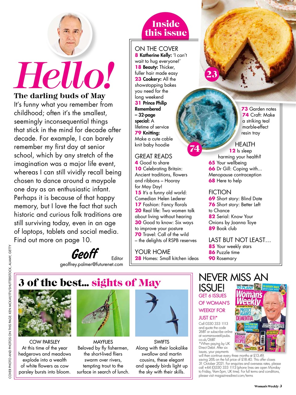 Woman's Weekly Preview Pages