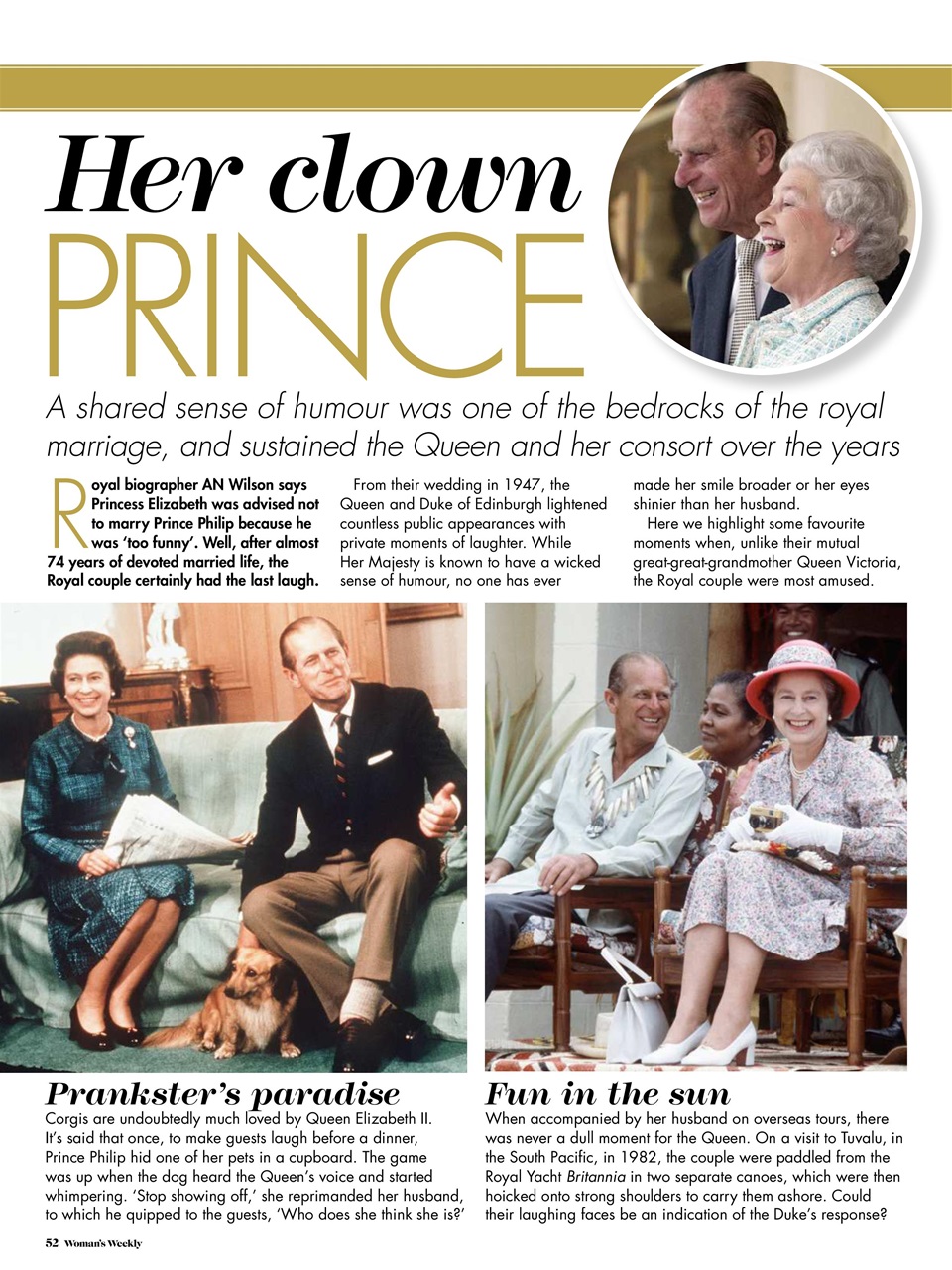 Woman's Weekly Preview Pages