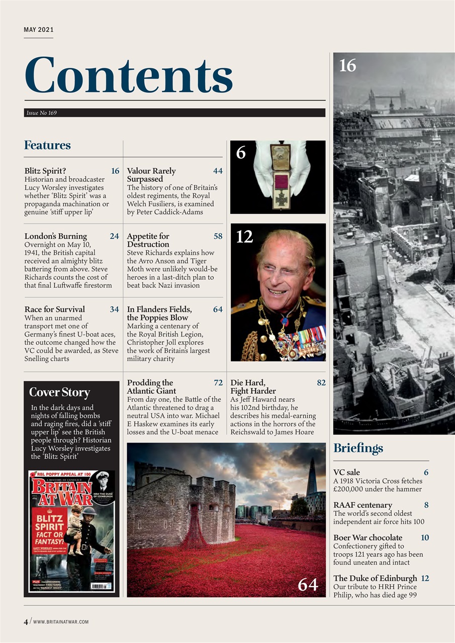 Britain at War Magazine Preview Pages