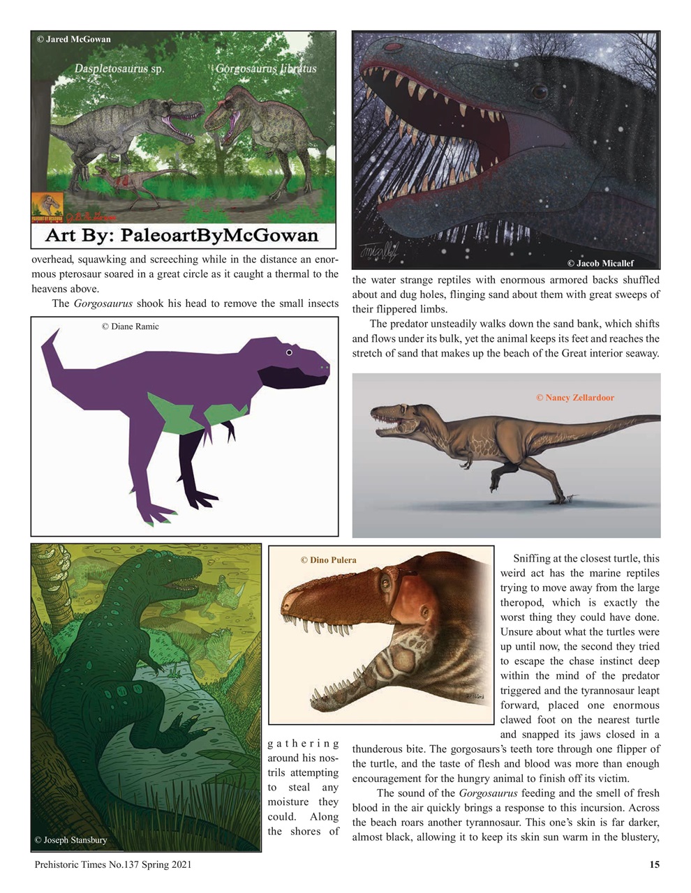 Prehistoric Times Preview Pages