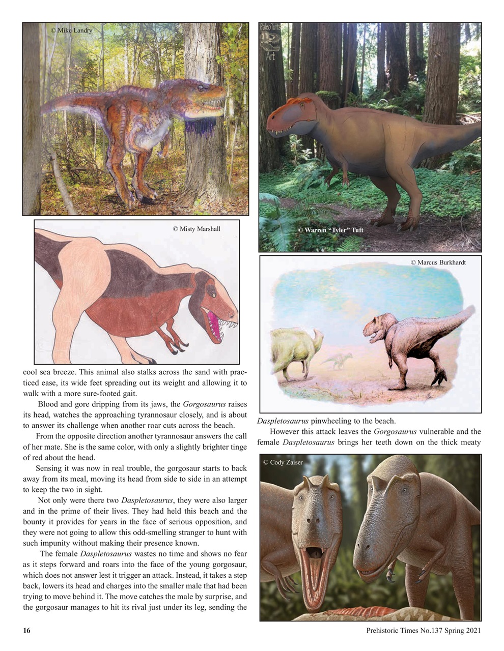Prehistoric Times Preview Pages