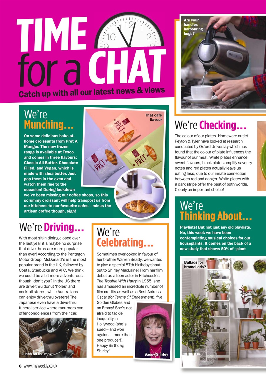 My Weekly Preview Pages