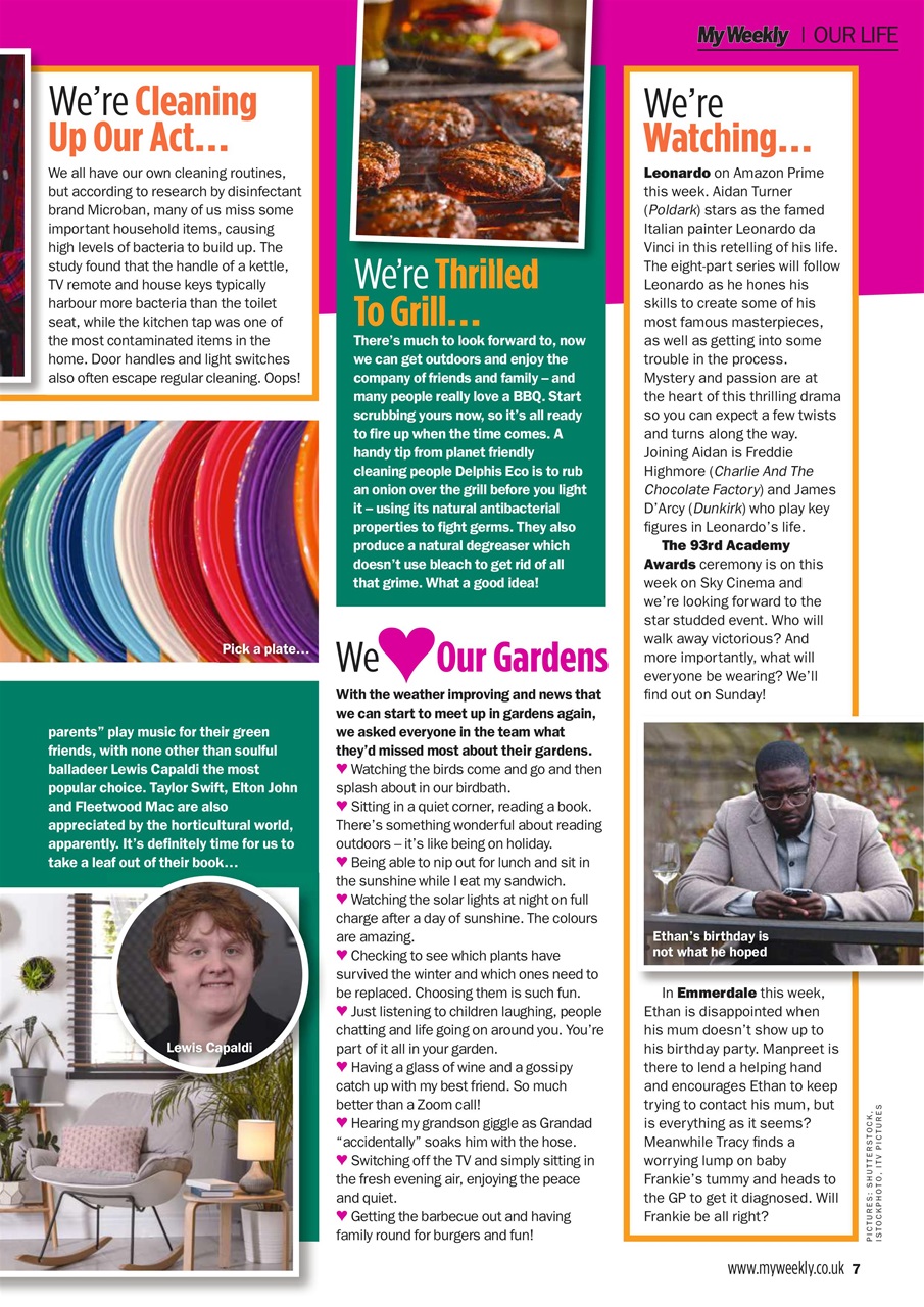 My Weekly Preview Pages