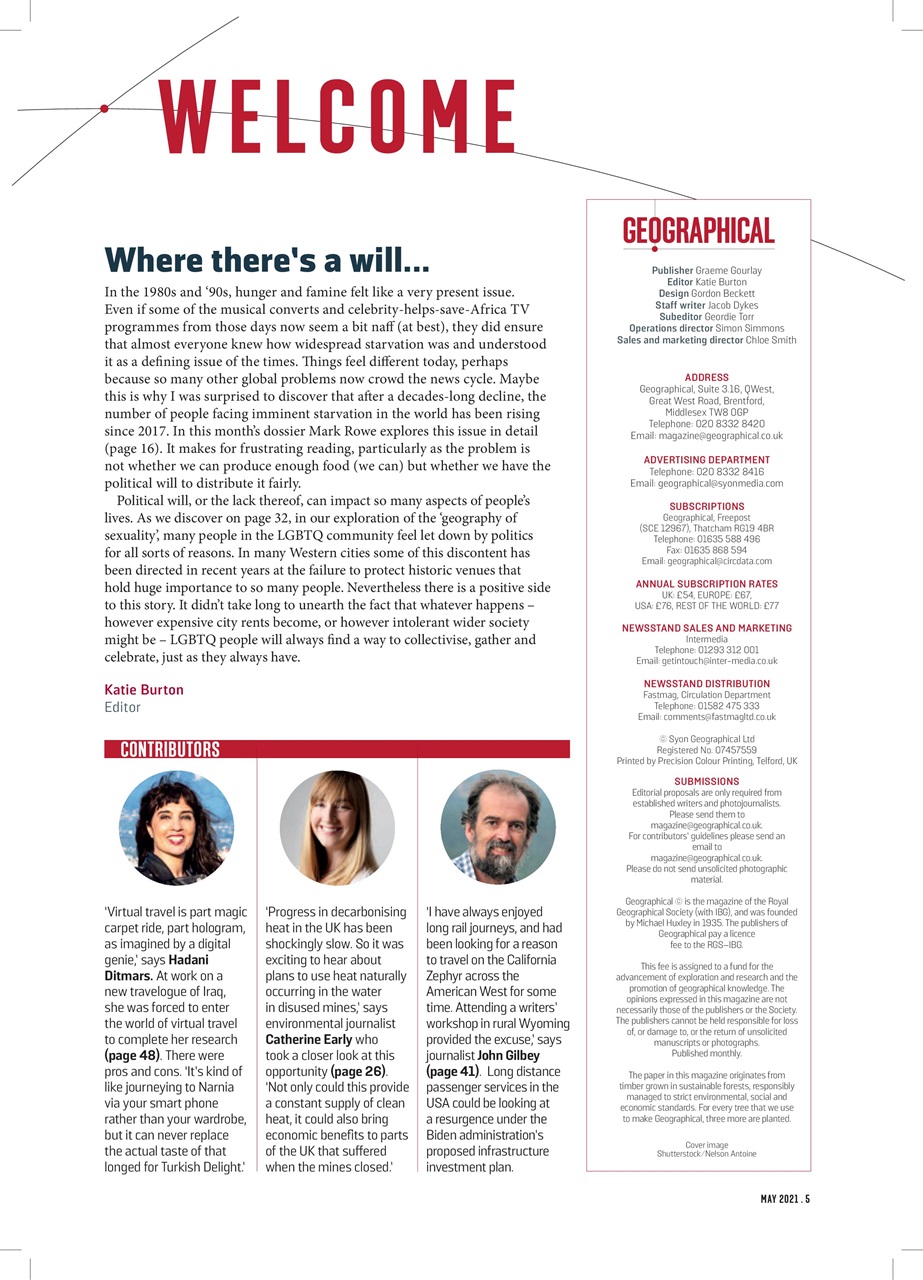 Geographical Preview Pages