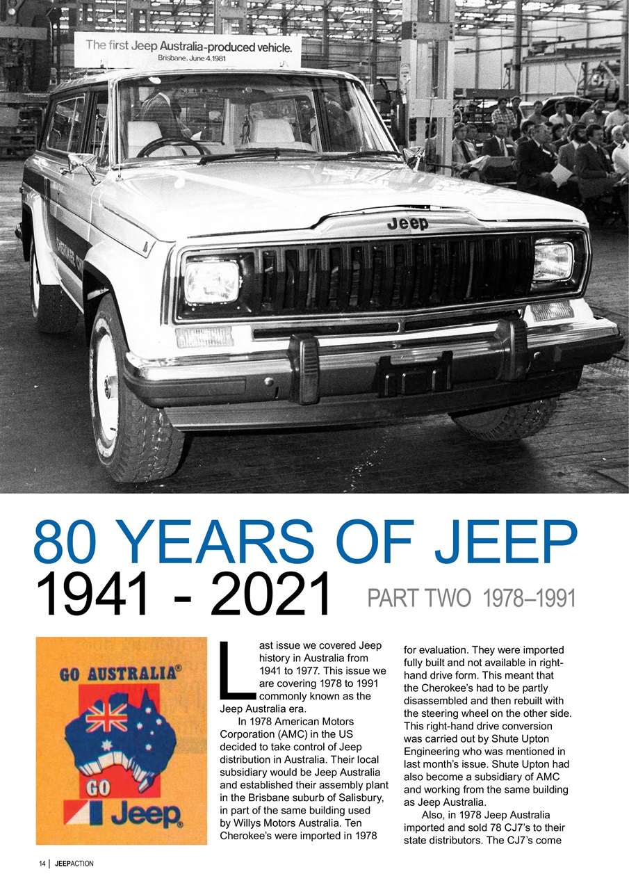 Jeep Action Preview Pages