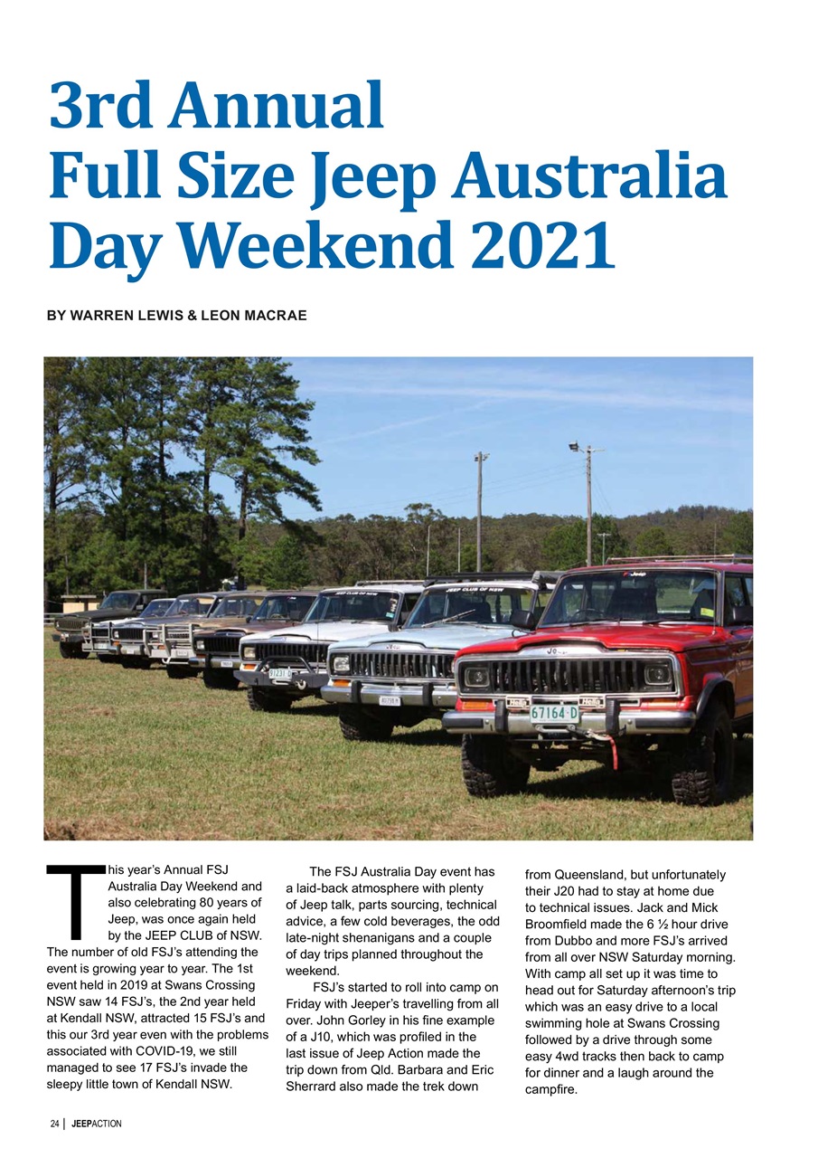 Jeep Action Preview Pages