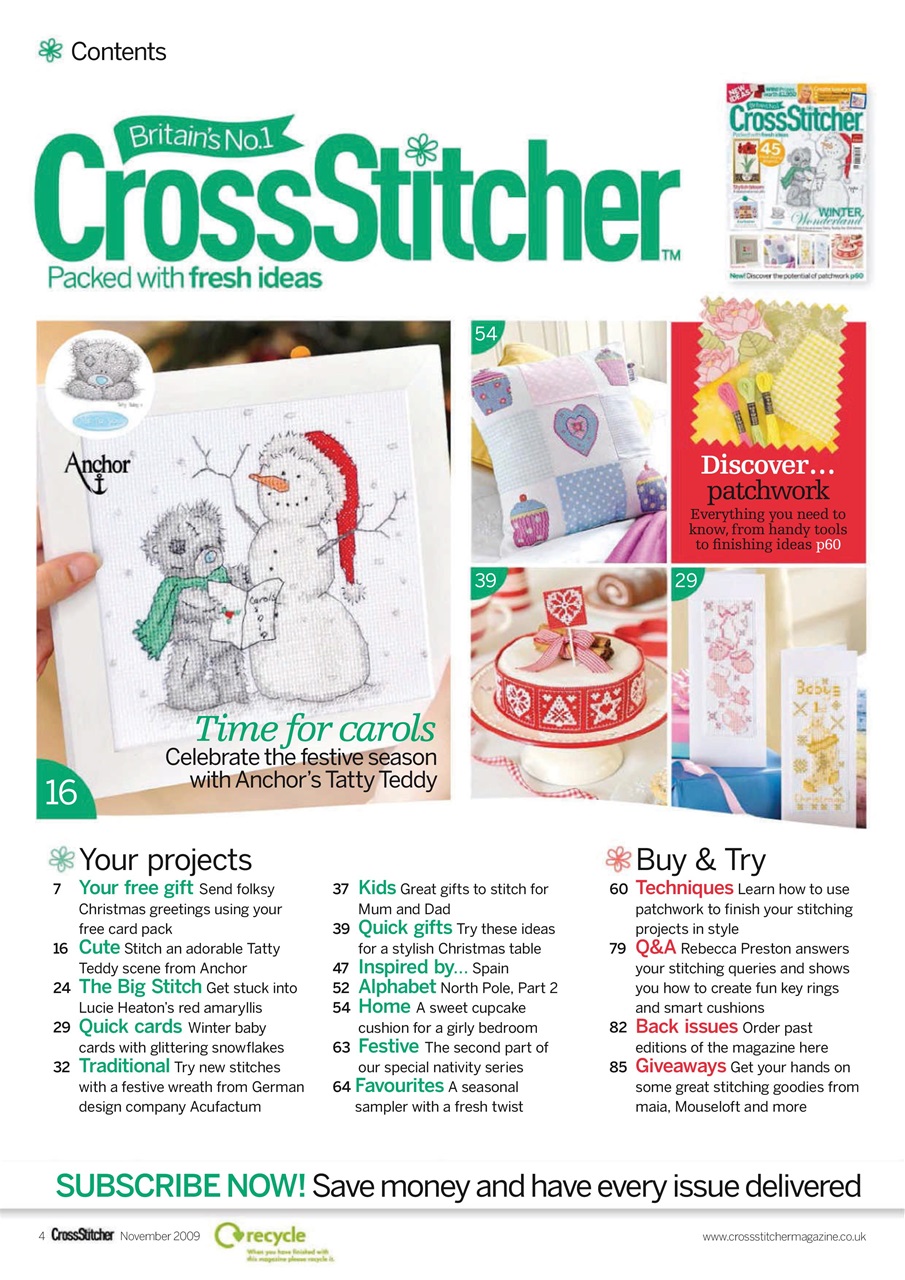 CrossStitcher Preview Pages