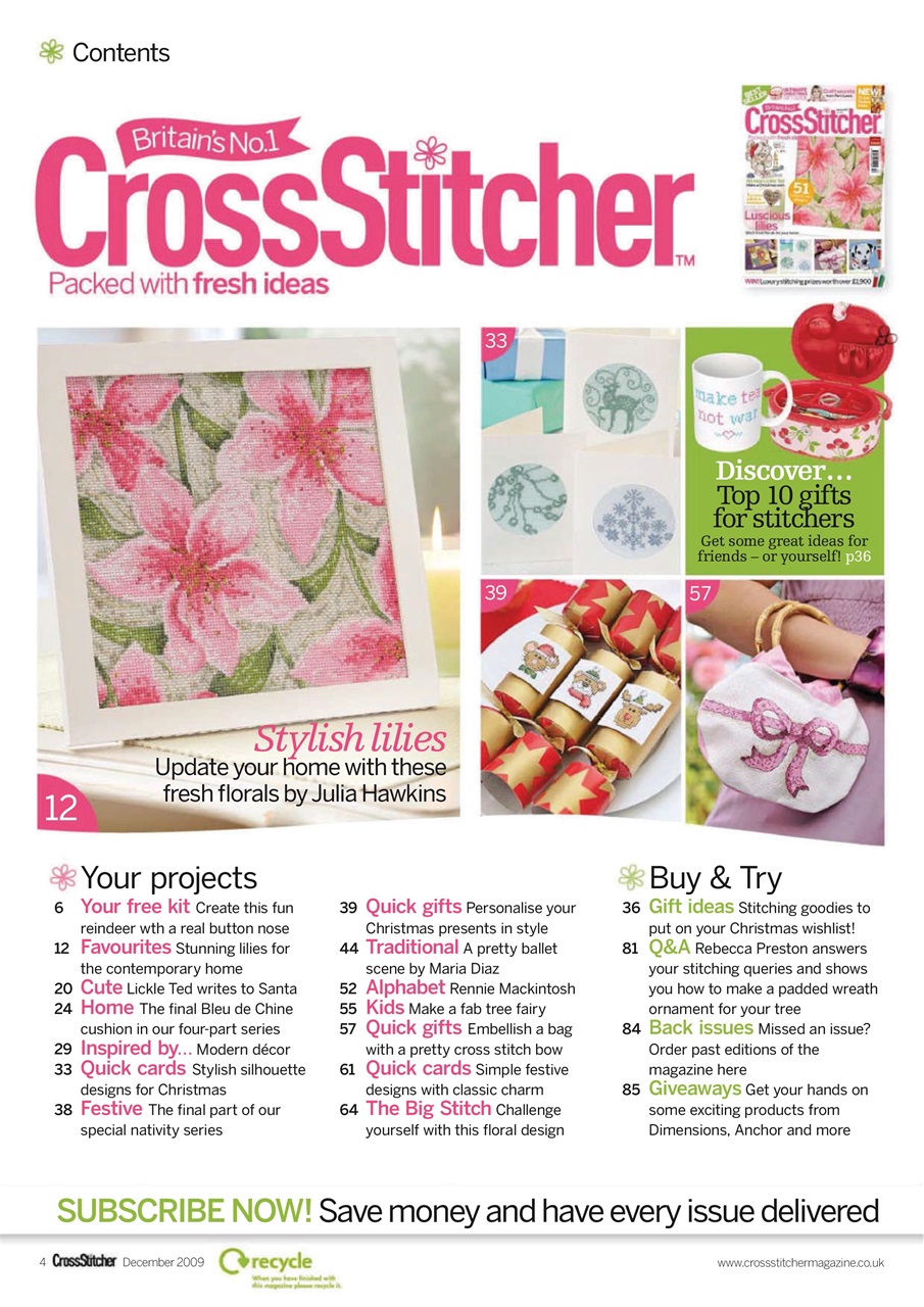 CrossStitcher Preview Pages