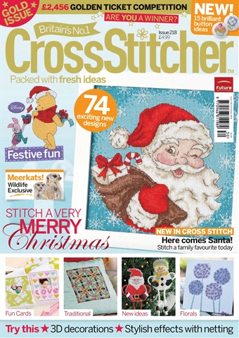 CrossStitcher issue Christmas 2009