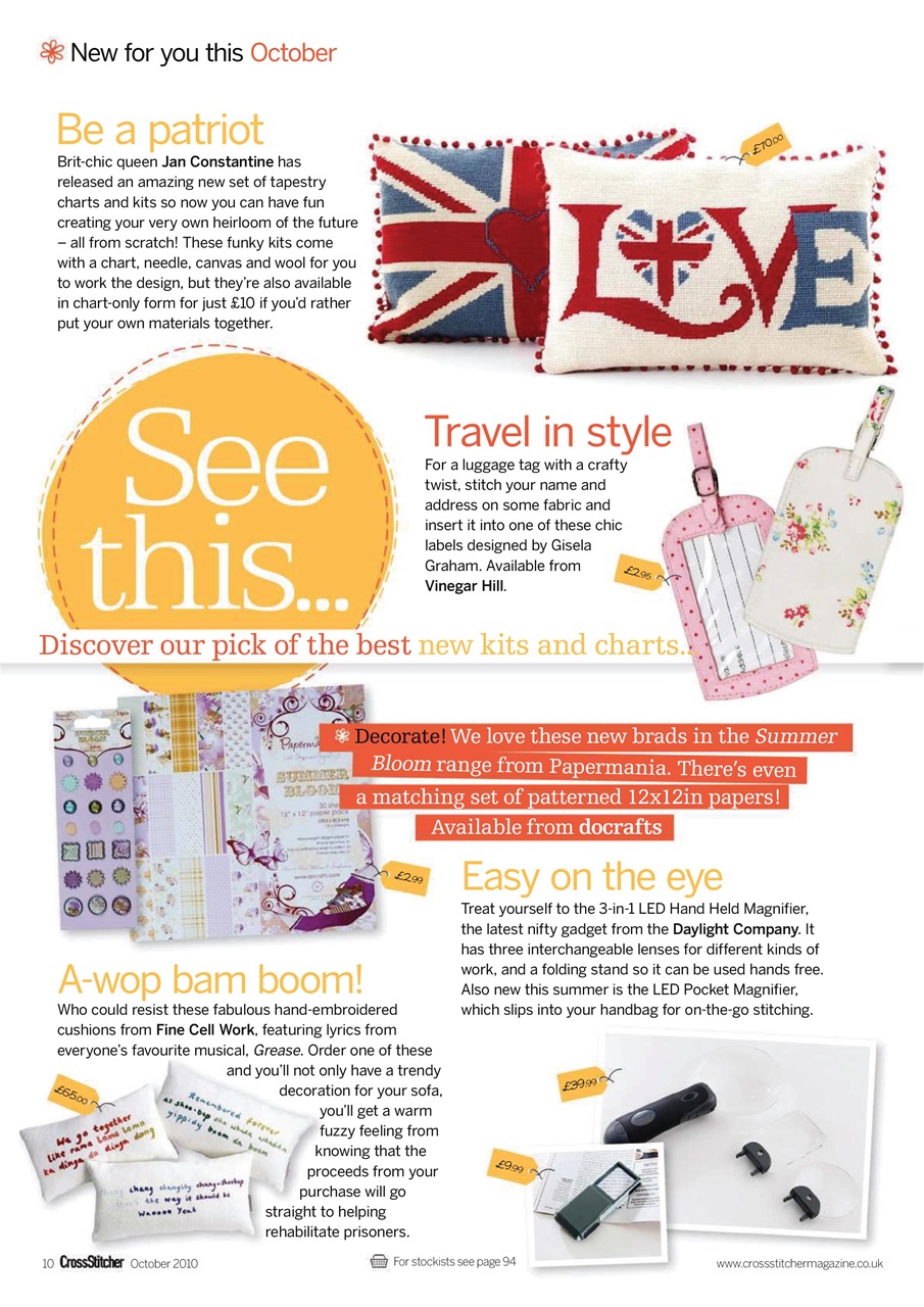 CrossStitcher Preview Pages