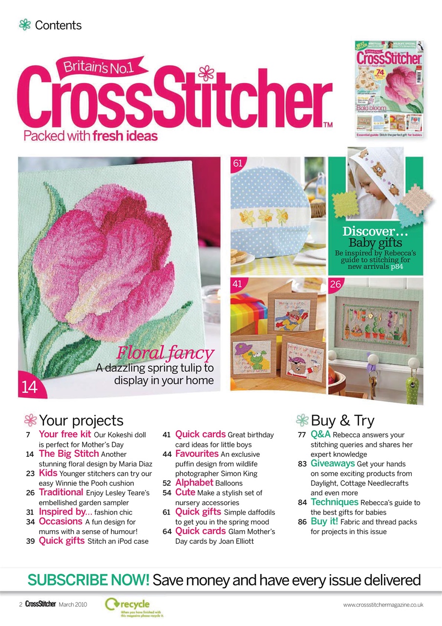 CrossStitcher Preview Pages