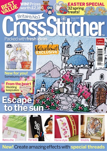 CrossStitcher issue April 2010