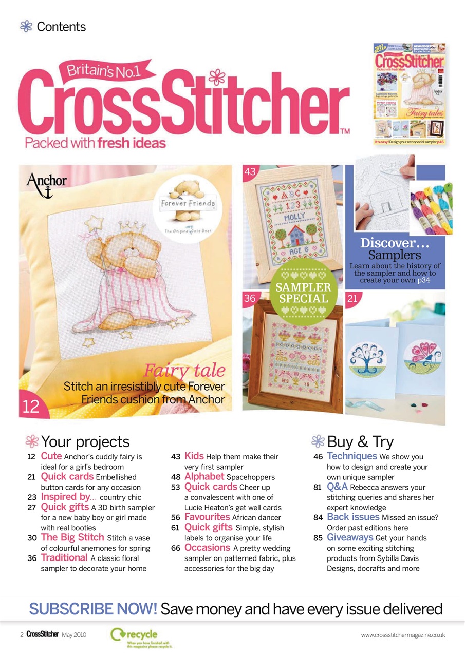 CrossStitcher Preview Pages