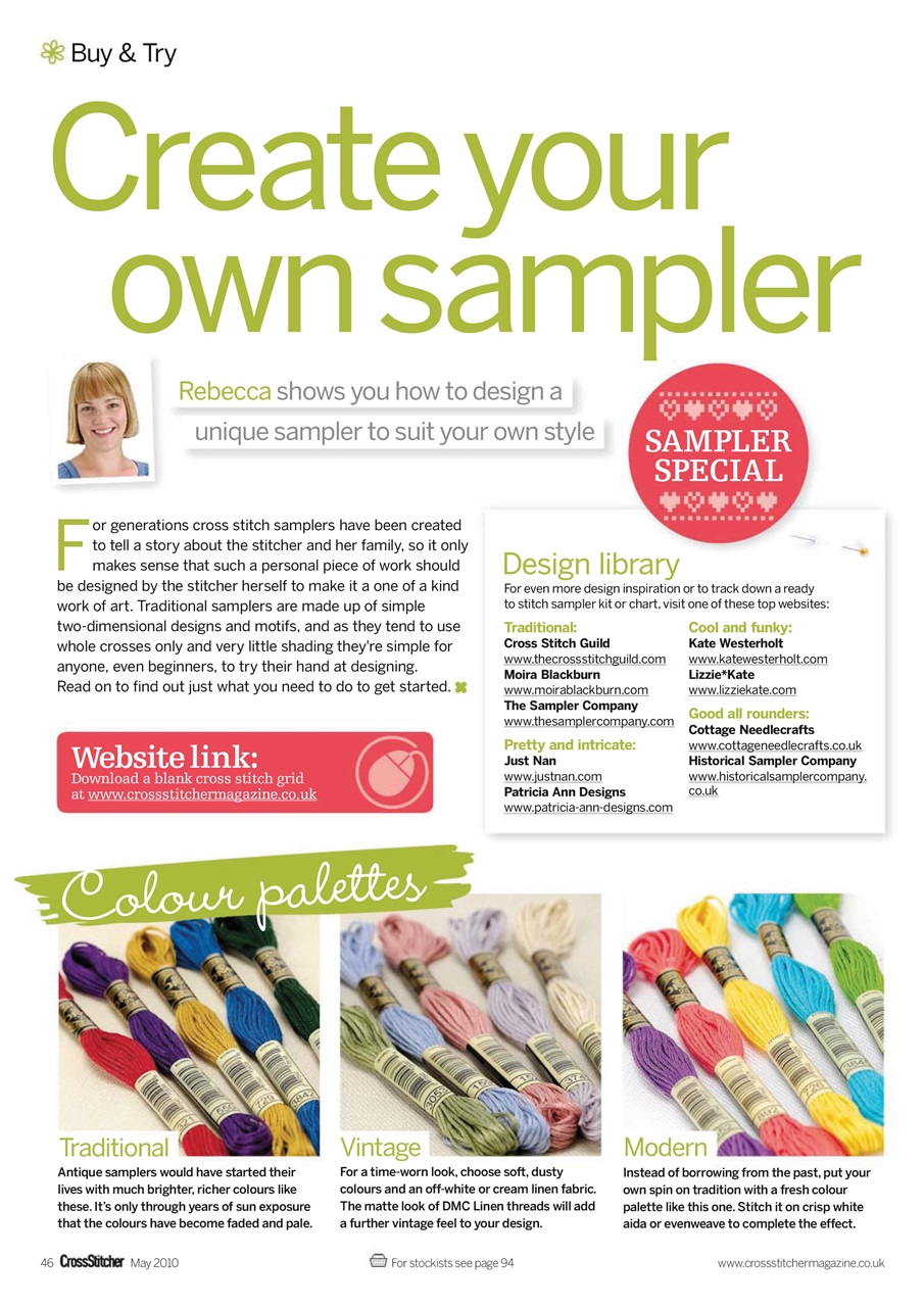 CrossStitcher Preview Pages