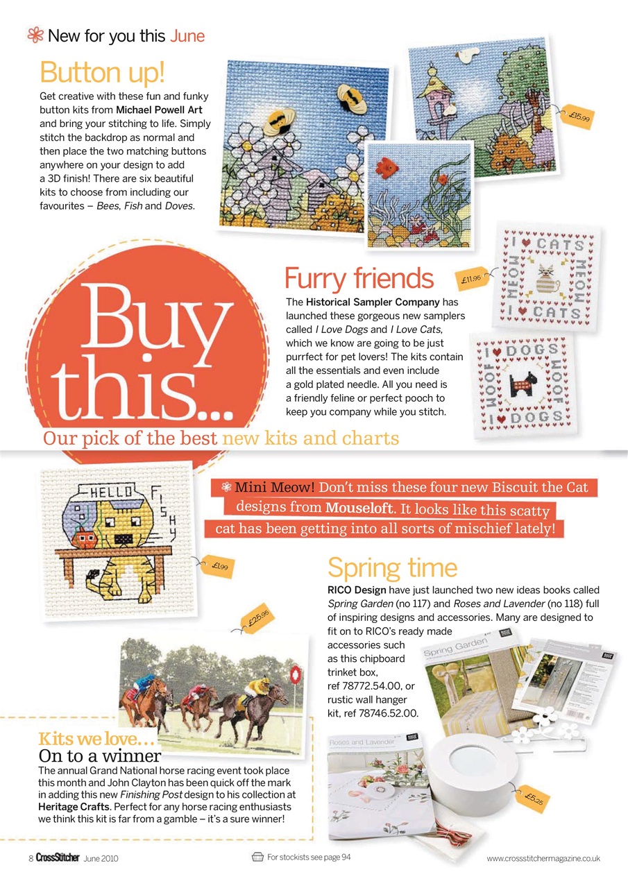 CrossStitcher Preview Pages