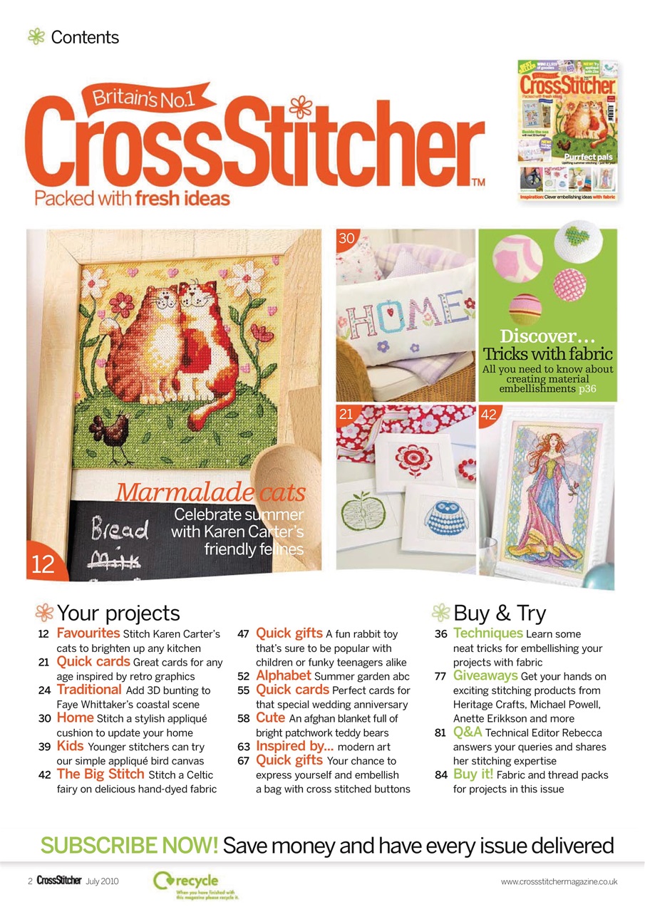CrossStitcher Preview Pages