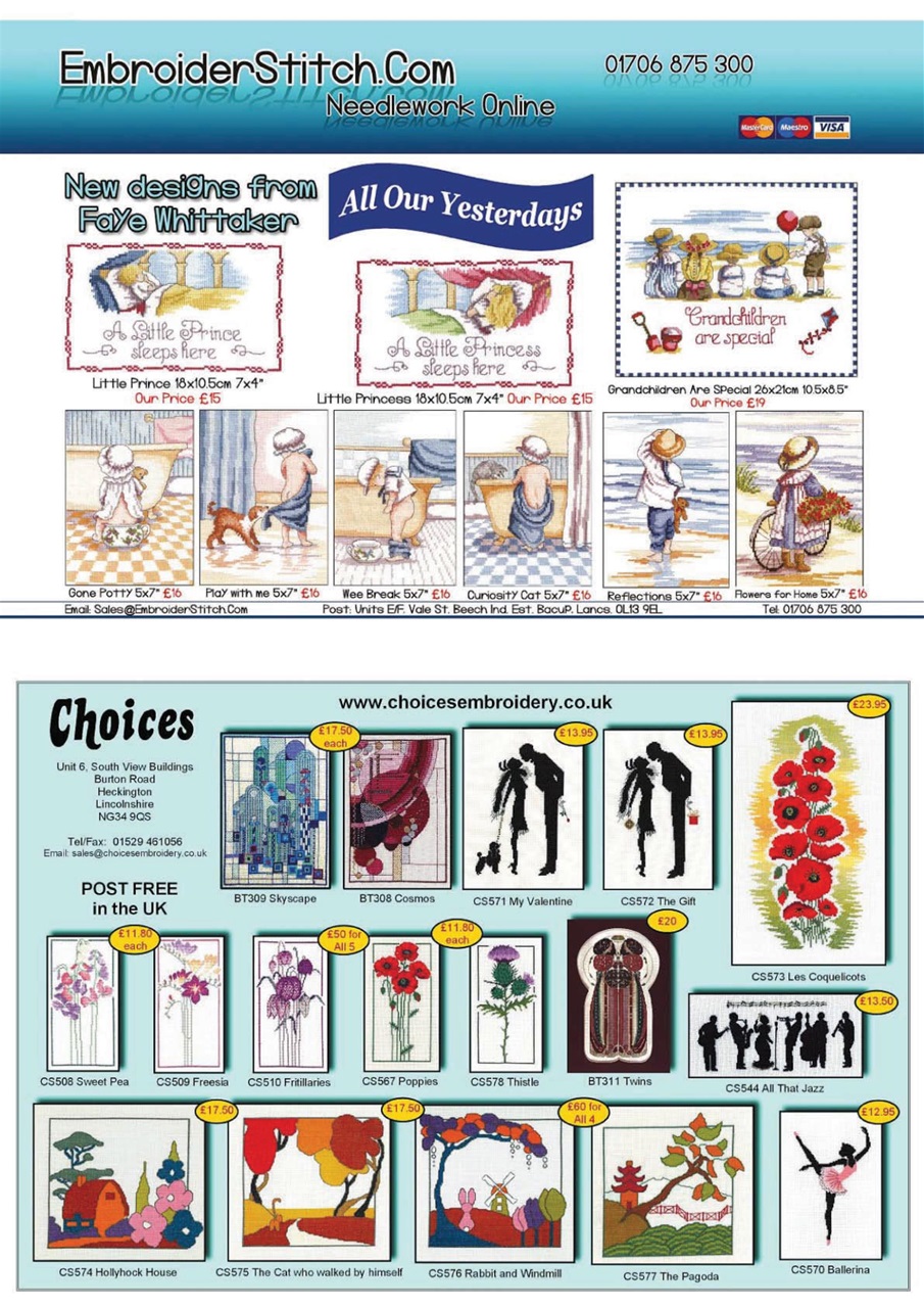 CrossStitcher Preview Pages