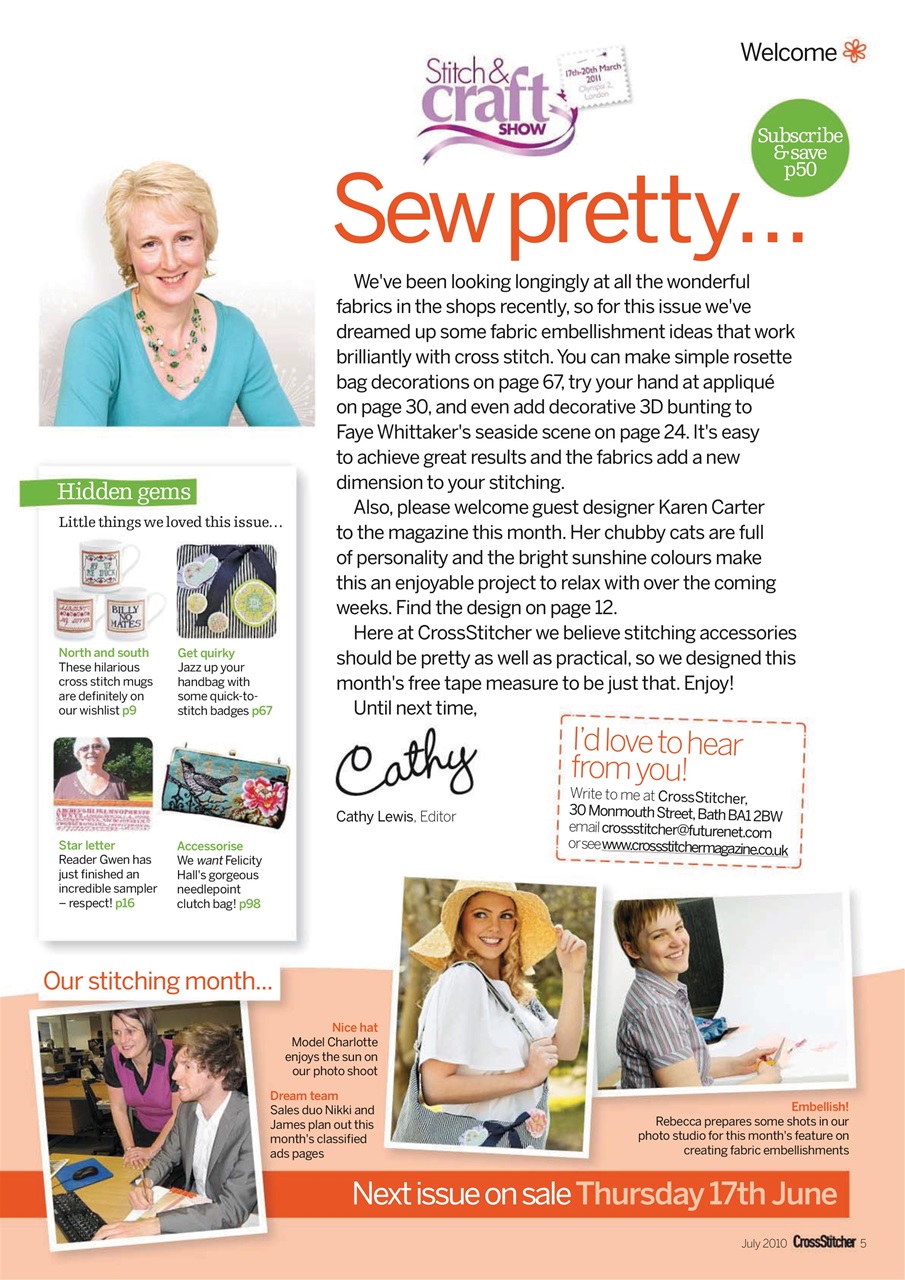 CrossStitcher Preview Pages