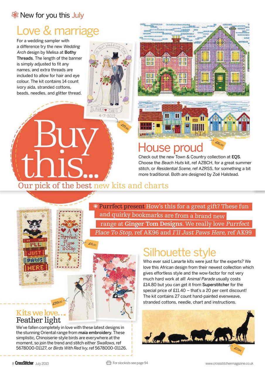 CrossStitcher Preview Pages