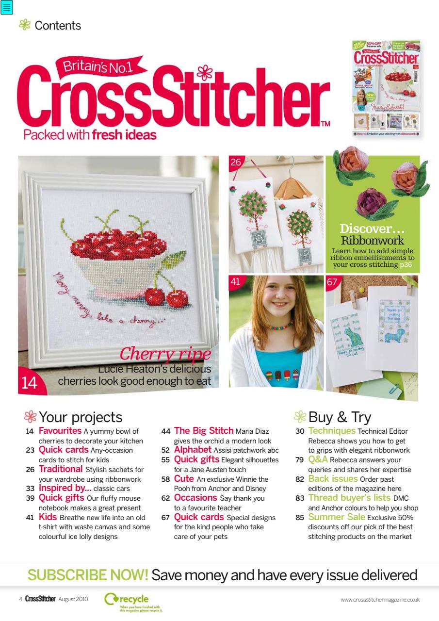 CrossStitcher Preview Pages