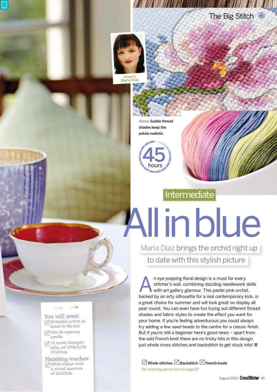 CrossStitcher Preview Pages