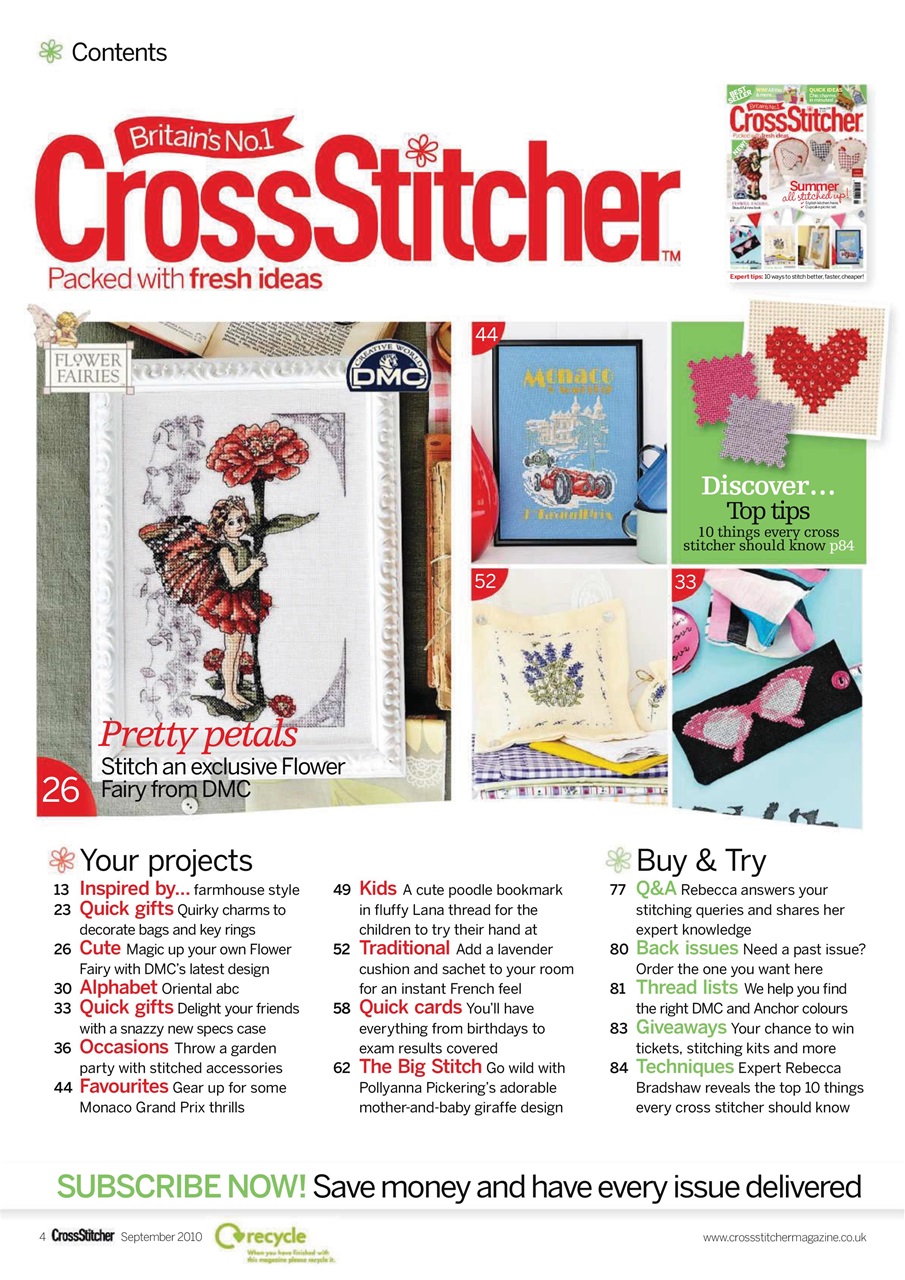 CrossStitcher Preview Pages
