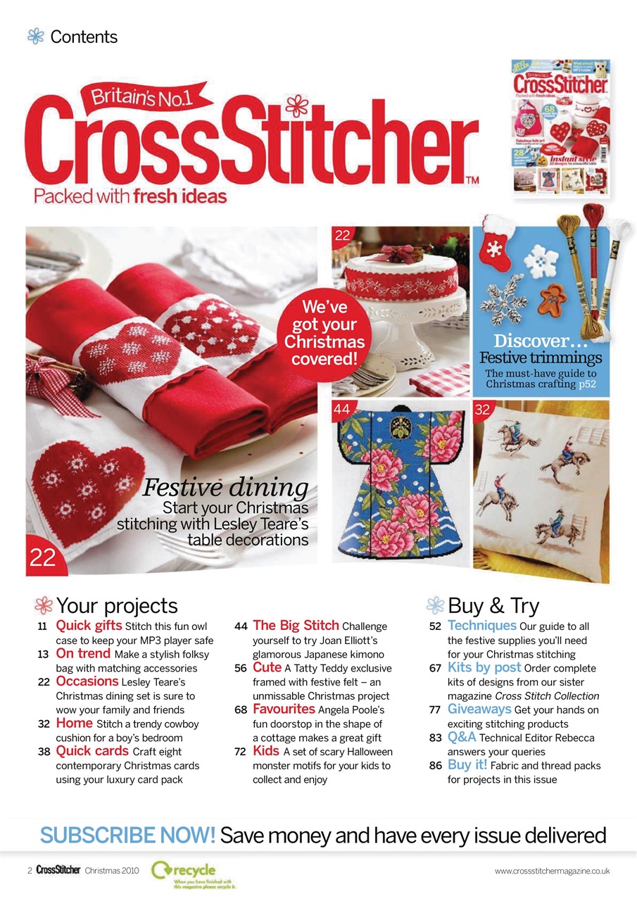 CrossStitcher Preview Pages