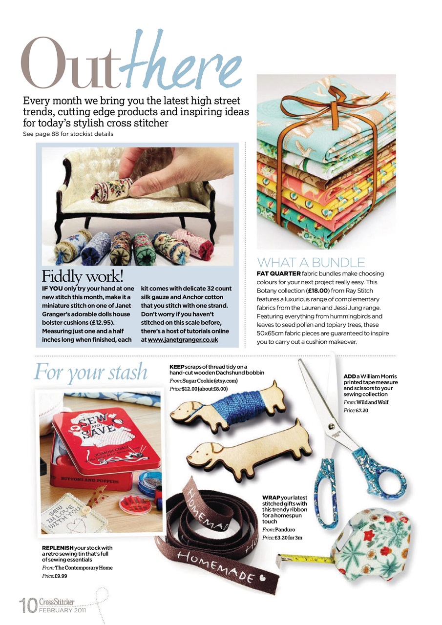 CrossStitcher Preview Pages