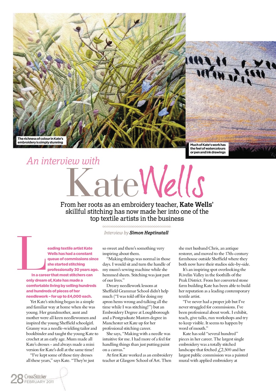 CrossStitcher Preview Pages