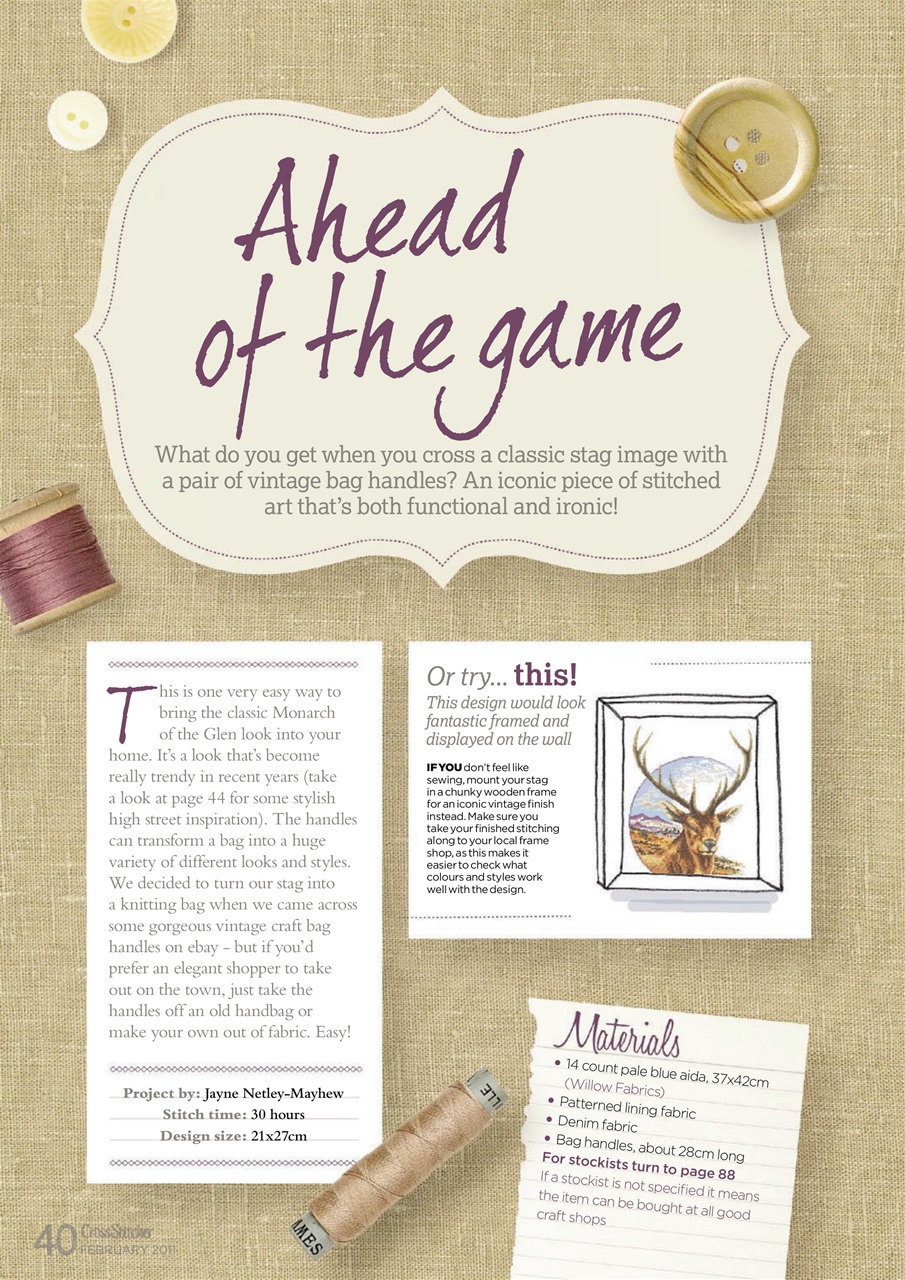 CrossStitcher Preview Pages