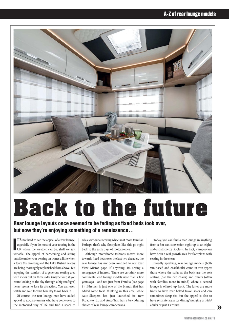 What Motorhome magazine Preview Pages