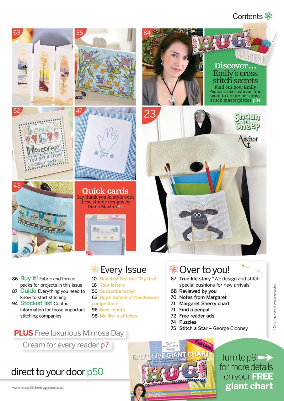 CrossStitcher Preview Pages
