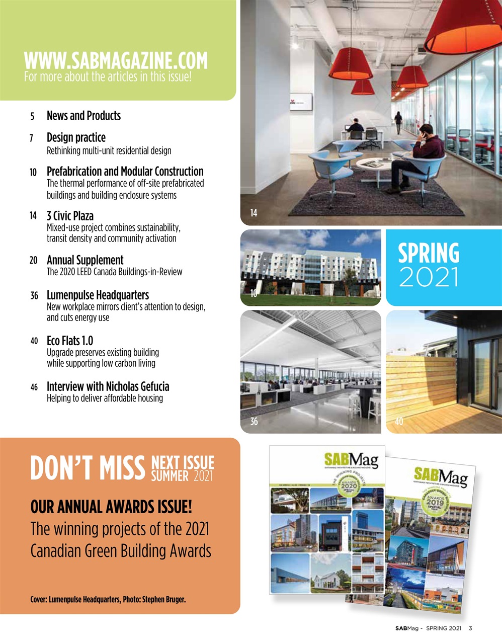 SABMag Preview Pages