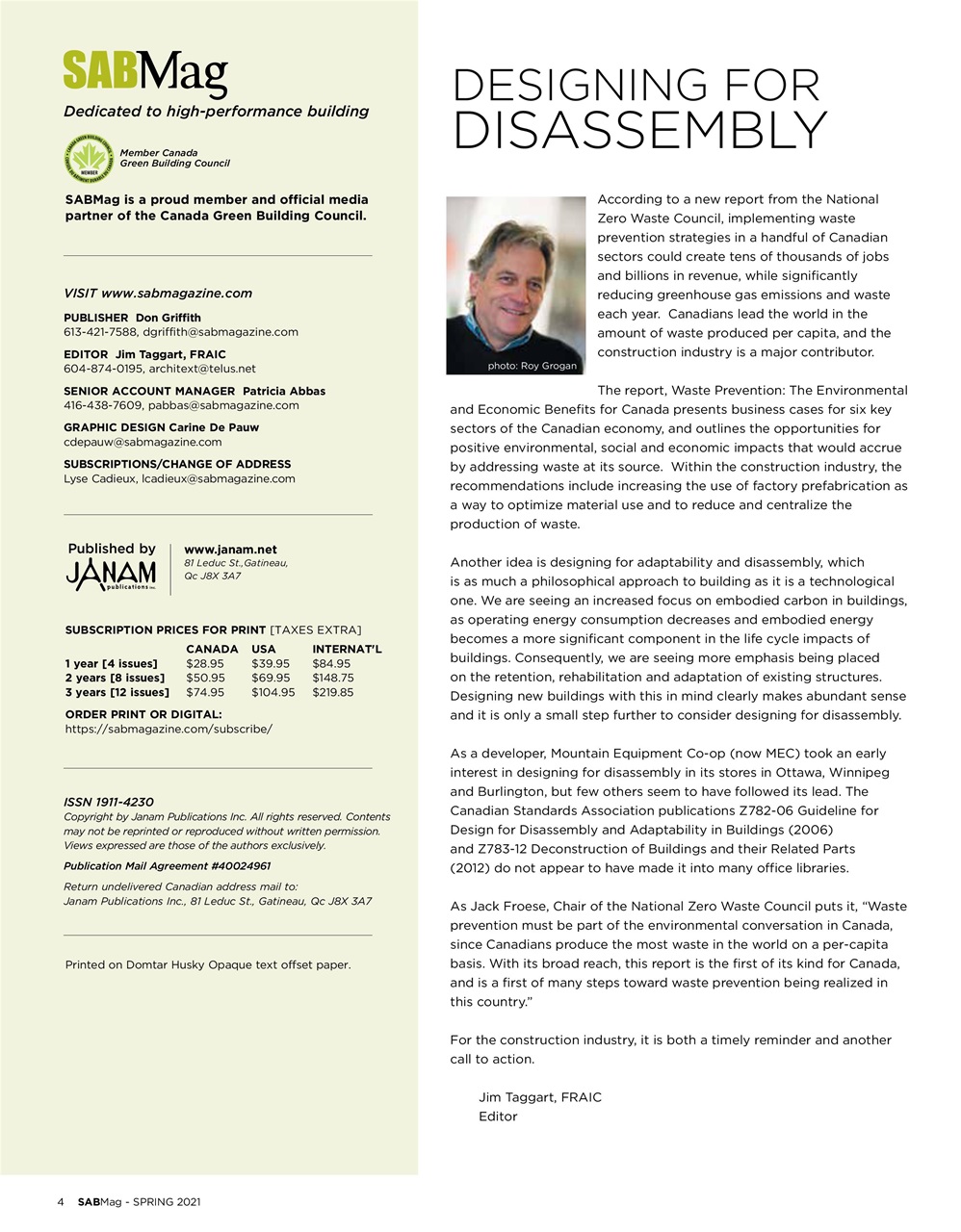 SABMag Preview Pages