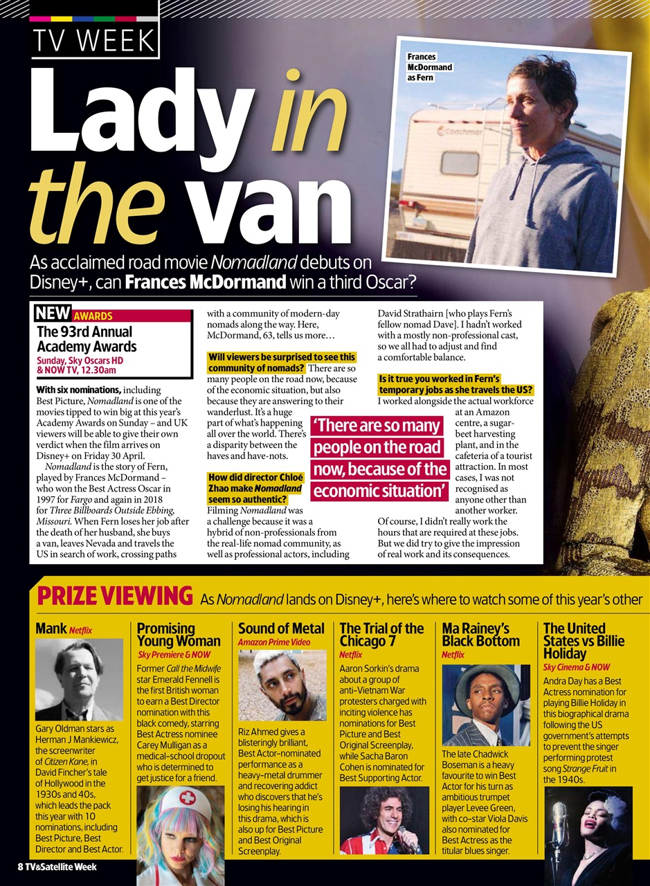 TV & Satellite Week Preview Pages