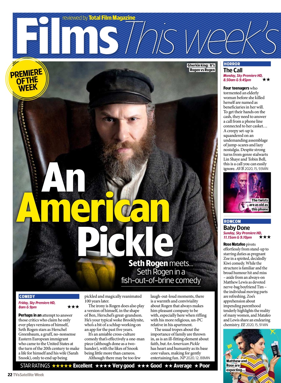 TV & Satellite Week Preview Pages
