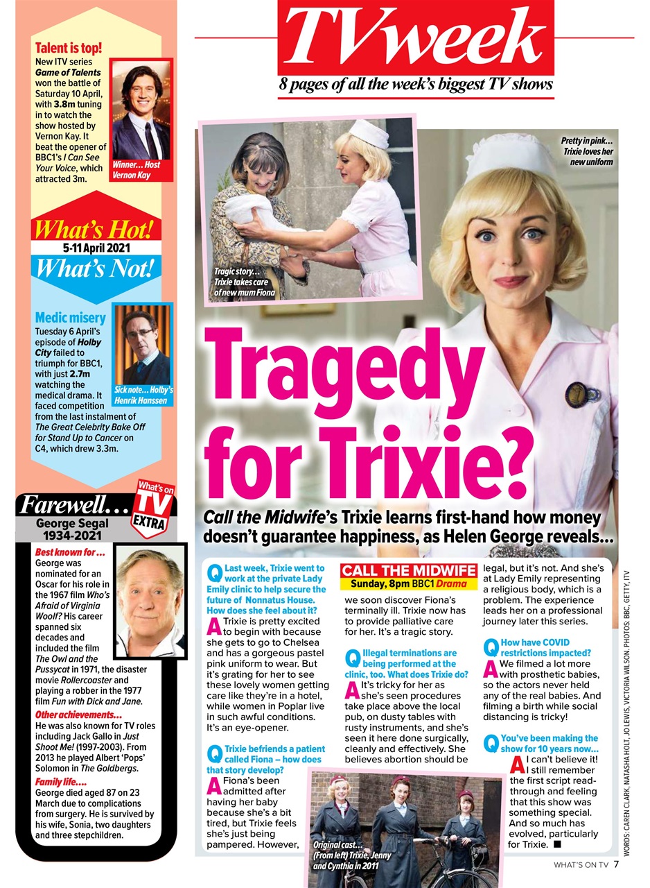 What's on TV Preview Pages