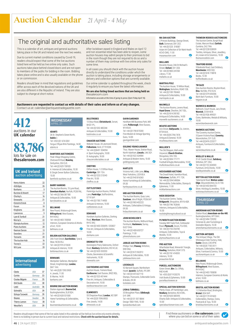 Antiques Trade Gazette Preview Pages
