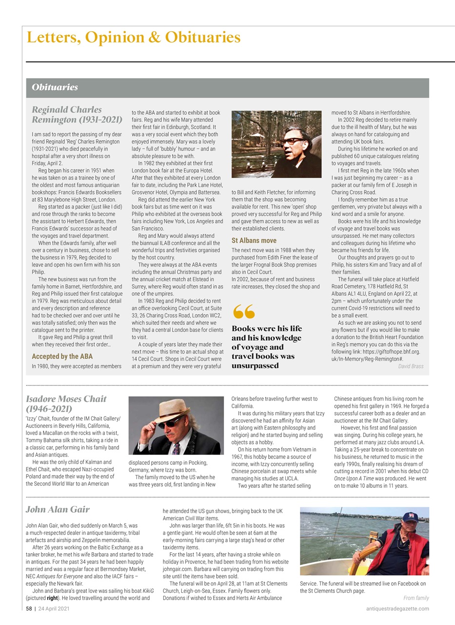 Antiques Trade Gazette Preview Pages