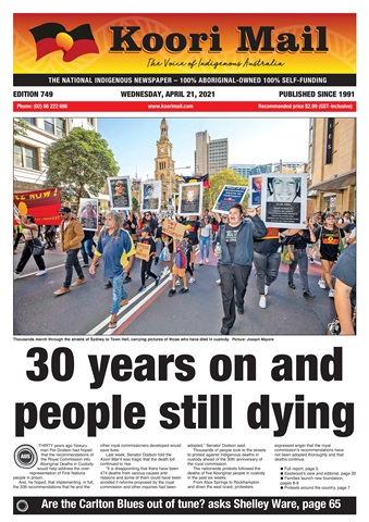 Koori Mail issue April 21, 2021