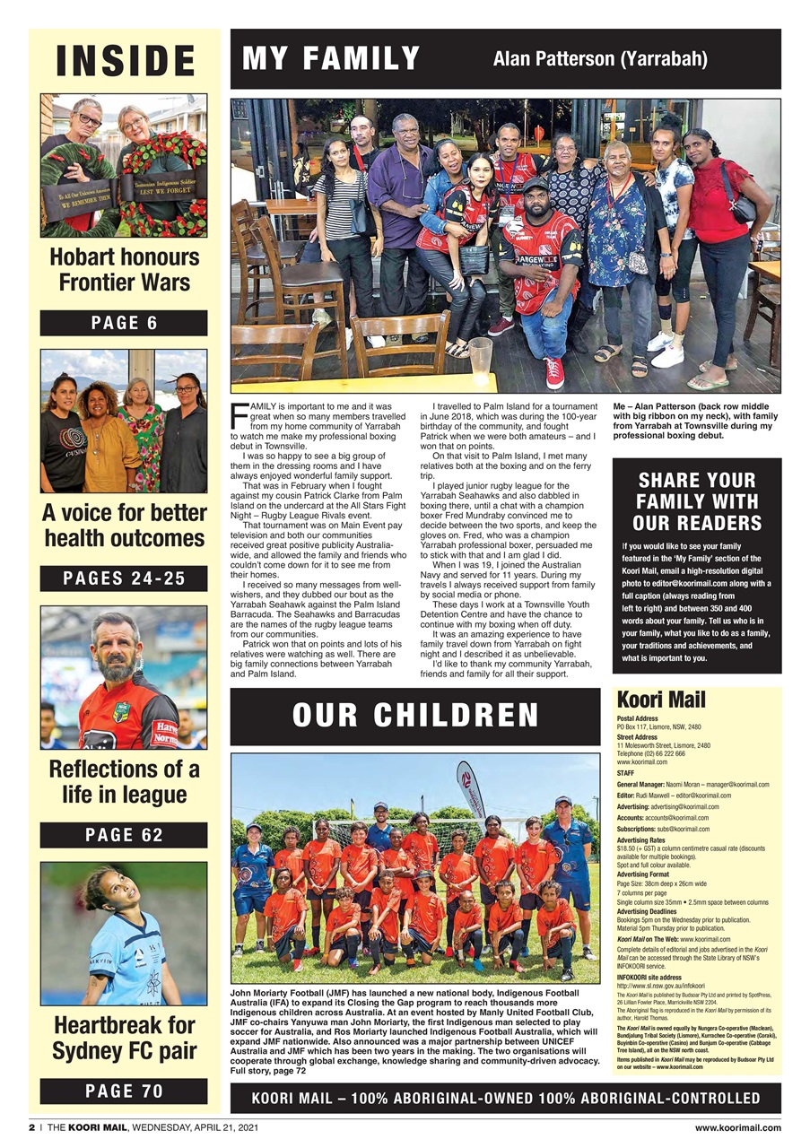 Koori Mail Preview Pages