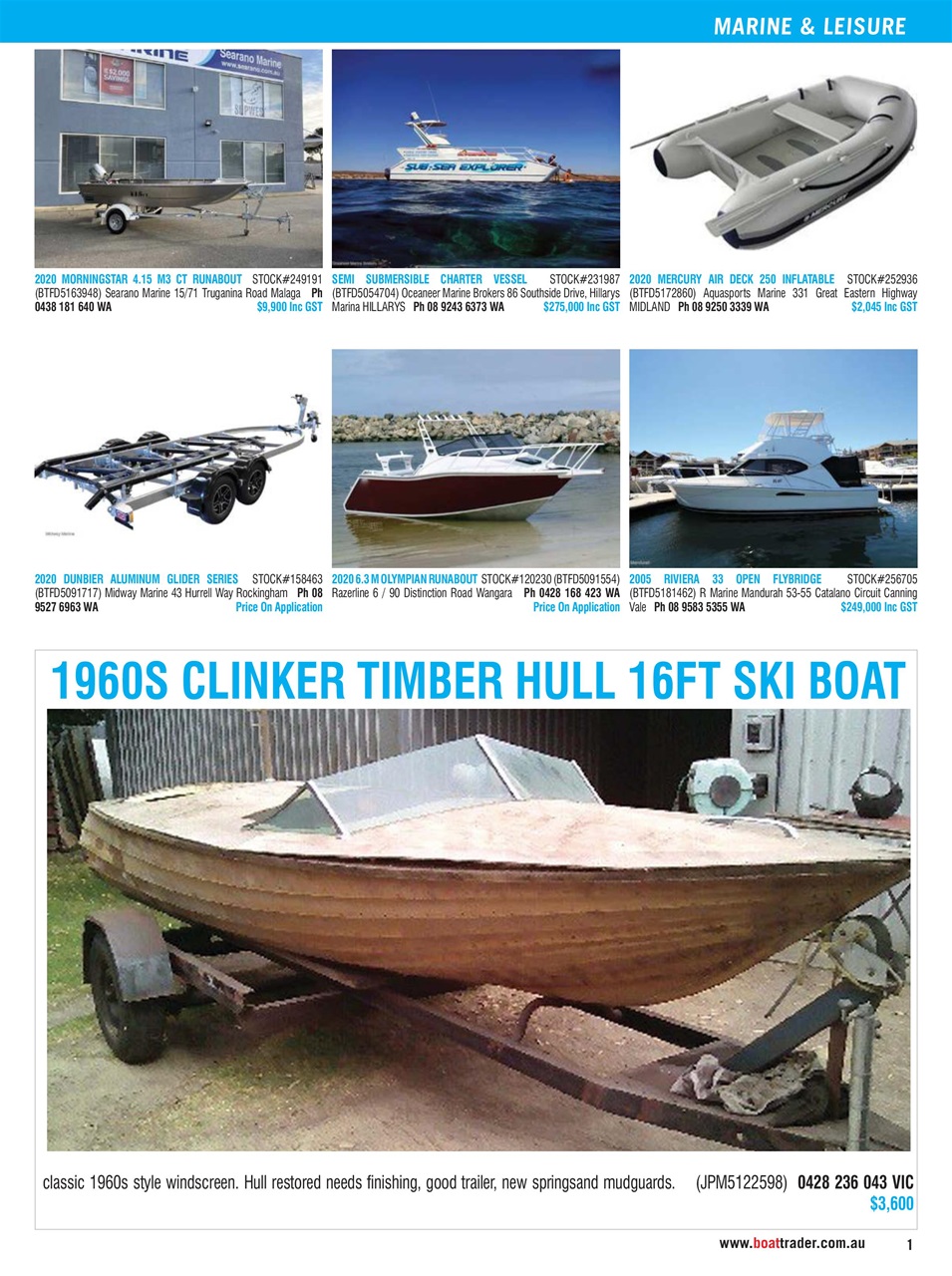 Boat Trader Australia Preview Pages