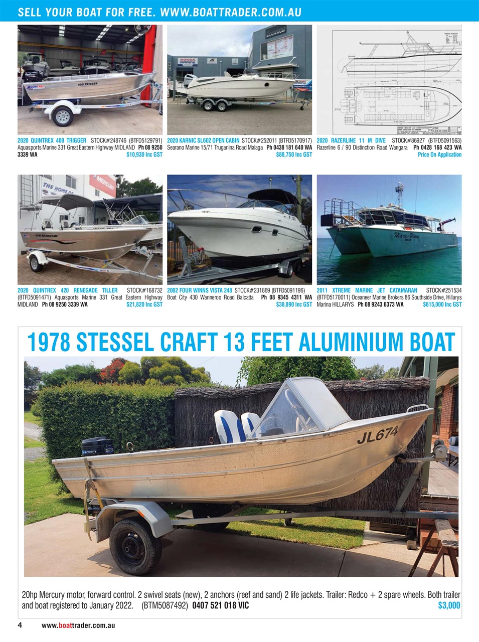 Boat Trader Australia Preview Pages